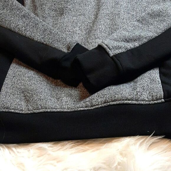 MACHINE 71 Mens‎ Black /Gray Fleece Jacket S - Picture 7 of 7